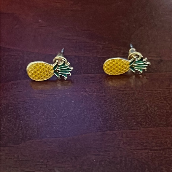 Small pineapple earrings - Picture 1 of 1